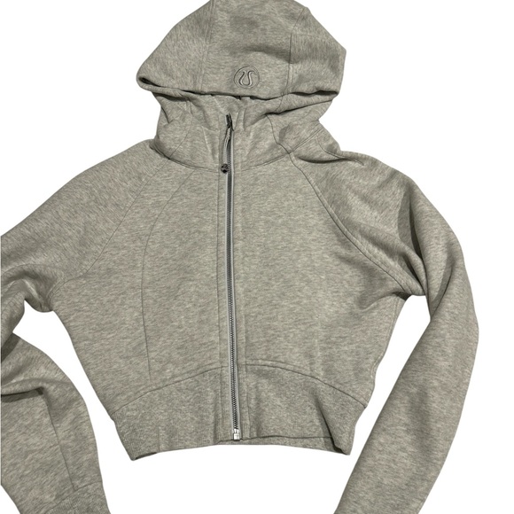 lululemon athletica Jackets & Blazers - lululemon NWOT athletica Heather Gray Full-Zip Hooded Jacket